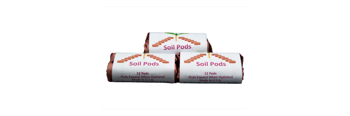 Soil Pods 3 Pack - 36 Pods Soil Pods 3 Pack - 36 Pods