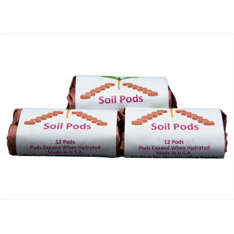 Soil Pods 3 Pack - 36 Pods